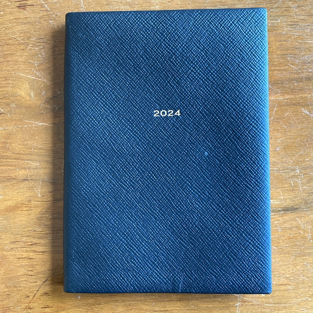 Smythson agenda 2024 black